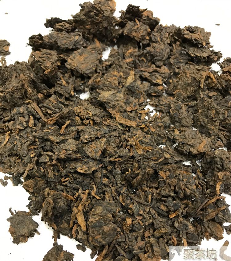 露雨茗苑F5普洱茶金老虎冰岛古树熟茶勐海博友茶厂出品(图6)