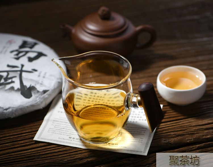 聚茶坊2020年易武古树普洱茶生茶饼茶(图11)